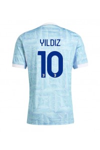 Juventus Kenan Yildiz #10 Fotballdrakt Borte Klær 2025-26 Korte ermer